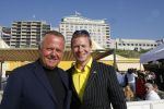 Noordwijk 29 juni 2006
Opening strandtent van huis ter duin. 
Harry mens met direkteur huis ter duin
Peter Smulders bv