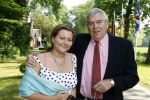 Breukelen 7 juni 2006
Haringparty op Neijenrode.
Sanne Wallis de Vries met haar vader
Peter Smulders bv