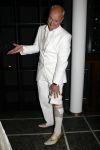 Amsterdam 15 juli 2006
Premiere Rembrandt in Carre.
 Henk poort met been in verband na zweepslag