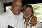 Ouderkerk aan  de Amstel 22 mei 2006
Boek presentatie Herman de Blijker. met sigaar
Herman met vrouw