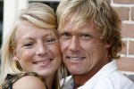 Aalsmeer 18 augustus 2006
Borrel voor oud big brother bewoners.
rob BB met zijnvriendin Ingrid BB
Peter Smulders bv