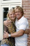 Aalsmeer 18 augustus 2006
Borrel voor oud big brother bewoners.
rob BB met zijnvriendin Ingrid BB
Peter Smulders bv
