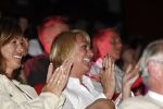 Hilversum 13 mei 2006
Finale dancing with the stars.
Ingrid ex vrouw John de wolf op tribune.
Peter Smulders bv