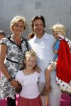 Amsterdam 15 juli 2006
Premiere K3 in pathe arena.
Irene Moors met man en kinderen