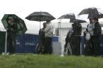 Zandvoort, 10 Augustus 2006
KLM Dutch open golf 2006
Hoofdstarter Ivor Robson met geheel rechts Reinier Saxton