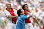 Amsterdam 13 augustus 2006
AJAX-PSV 3-1 om de Johan Cruyffschaal in de arena.
Jaap Stam met Jan Vennegoor of Hesselink en George Ogararu
Peter Smulders bv