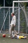 Amsterdam 28 juni 2006
Jack Spijkerman voetballen met zijn zoontje Joska.
Peter Smulders bv