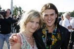 Amsterdam 14 juli 2006
Premiere Cirque du Soleil Alegria.
Jacob Krabbe  met een  vriendin