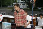 Amsterdam 1 augustus 2006
Mick Jagger gaat varen met zijn kinderen en vrienden . zoon James
Peter Smulders bv