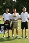 Molenschot, 22 Juli 2006
Golfclub Toxandria, Internationaal Golftoernooi Riverwoods 
Midden James Smith (2e)
