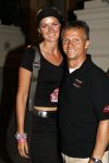 Amsterdam 31 juli 2006
Jan Lammers met zijn vriendin bij het amstel hotel.