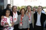 Frankfurt 21 juni 2006
Nederland tegen Argentinie tijdens wk in duitsland.
jan v Dooren met zijn vrouw Loes en zijn zoons