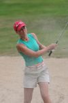 Best, 28 t/m 30 Juli 2006
NK Matchplay 2006 Golf Dames & Heren op BEST GCCRamon 
Kampioene Joan v d Kraats vanuit de bunker met een mooie bunkerslag