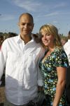 Amsterdam 14 juli 2006
Premiere Cirque du Soleil Alegria.
Jon Jones met een vriendin