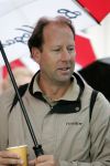 Zandvoort, 13 augustus 2006
KLM Dutch open golf 2006 Op de Kennemer golfclub
Bondscoach voor Oranje en Jong Oranje, John Vingoe
