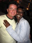 Haarlem 5 augustus 2006
Johnny Kraaykamp jr met zijn vriendin Sophia op Harlem Culinair.
Peter Smulders bv