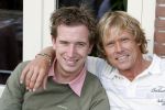 Aalsmeer 18 augustus 2006
Borrel voor oud big brother bewoners.
rob BB met Joost BB
Peter Smulders bv