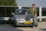 Aalsmeer 18 augustus 2006
Borrel voor oud big brother bewoners.
Winnaar van vorig jaar Joost BB met zijn Jaguar
Peter Smulders bv