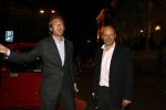 Amsterdam 31 juli 2006
Jort Kelder en Maarten v d Biggelaar  vertrekken bij het amstel hotel.