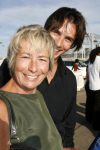 Amsterdam 14 juli 2006
Premiere Cirque du Soleil Alegria.
Josine v Dalsum met haar zoon Aram v d Rest