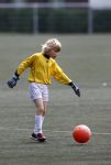Amsterdam 28 juni 2006
Jack Spijkerman voetballen met zijn zoontje Joska.
Peter Smulders bv
