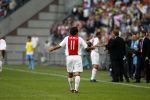 Amsterdam 13 augustus 2006
AJAX-PSV 3-1 om de Johan Cruyffschaal in de arena.
Kenneth Perez blij na de 2-1
Peter Smulders bv