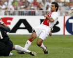 Amsterdam 13 augustus 2006
AJAX-PSV 3-1 om de Johan Cruyffschaal in de arena.
Kenneth Perez scoort de 2-1
Peter Smulders bv