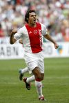 Amsterdam 13 augustus 2006
AJAX-PSV 3-1 om de Johan Cruyffschaal in de arena.
Kenneth Perez blij na de 2-1
Peter Smulders bv