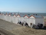 Knokke, 25 Augustus 2006
Een mooie zomerdag in Knokke
Strandhuisjes, Boulevard en Zee
