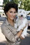 Amsterdam 16 juli 2006
OPening honden spa in het hilton hotel
Kristina Bozilovic met hond