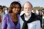 Amsterdam 14 juli 2006
Premiere Cirque du Soleil Alegria.
Laetitia Griffith met man