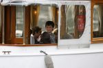 Amsterdam 1 augustus 2006
Mick Jagger gaat varen met zijn kinderen en vrienden . zoon Lucas Jagger