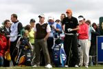 Zandvoort, 10 augustus 2006
KLM Dutch open golf 2006 Op de Kennemer golfclub
Maarten Lafeber samen met Paul McGinley en Gonzalo Fernandez Castano