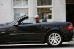 Amsterdam 16 augustus 2006
maik de Boer in zijn mercedes cabrio