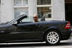 Amsterdam 16 augustus 2006
maik de Boer in zijn mercedes cabrio