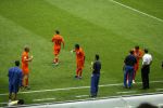 Frankfurt 21 juni 2006
Nederland tegen argentinie op wk 2006 in duitsland.
Rafael v d Vaart Dirk Kuyt Philip Cocu Leo Echteld en Marco v Basten