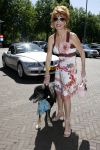 Amsterdam 16 juli 2006
OPening honden spa in het hilton hotel
Marijke Helwegen  met hond.