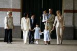 Apeldoorn 18 augustus 2006
Fotosessie Koningin Beatrix met Maxima Prins Willem Alexandert Amalia Alexia en de keizerlijke hoogheden van Japan Prins Naruhito Prinses Masako en prinses Aiko op paleis het Loo.