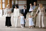 Apeldoorn 18 augustus 2006
Fotosessie Koningin Beatrix met Maxima Prins Willem Alexandert Amalia Alexia en de keizerlijke hoogheden van Japan Prins Naruhito Prinses Masako en prinses Aiko op paleis het Loo.
