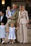 Apeldoorn 18 augustus 2006
Fotosessie Koningin Beatrix met Maxima Prins Willem Alexandert Amalia Alexia en de keizerlijke hoogheden van Japan Prins Naruhito Prinses Masako en prinses Aiko op paleis het Loo.