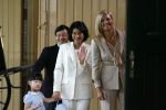 Apeldoorn 18 augustus 2006
Fotosessie Koningin Beatrix Prins Willem Alexander Maxima Amalia Alexia en hunne keizerlijke hoogheden Prins Naruhito prinses Masako en Prinses Aiko van japan op paleis het Loo