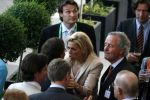 Frankfurt 21 juni 2006
Nederland tegen argentinie op de wk voetbal 2006 in duitsland.
Prinses Maxima en Theo Dietz