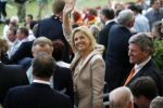 Frankfurt 21 juni 2006
Nederland tegen argentinie op de wk voetbal 2006 in duitsland.
Prinses Maxima en Prins Willem Alexander