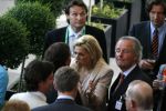 Frankfurt 21 juni 2006
Nederland tegen argentinie op de wk voetbal 2006 in duitsland.
Prinses Maxima enTheo Dietz