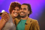Aalsmeer 18 augustus 2006
Big Brother huis begint weer. alle bewoners vertrekken vanuit de studio naar het BB huis.
Semih en Micheline