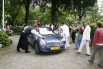 Wassenaar 19 juni 2006
Beau Monde rally met cabrio's.
Ellemieke Vermolen met Quincy trustfull in mini cooper
Peter Smulders bv
