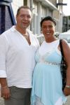 Aalsmeer 18 augustus 2006
Borrel voor oud big brother bewoners.
Mona BB zwanger met haar vriend