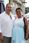 Aalsmeer 18 augustus 2006
Borrel voor oud big brother bewoners.
Mona BB zwanger met haar vriend