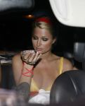 Ibiza 27 juli 2006
Paris Hilton op stap bij club Pasha op Ibiza.