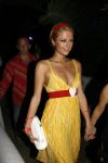 Ibiza 27 juli 2006
Paris Hilton op stap bij club Pasha op Ibiza.